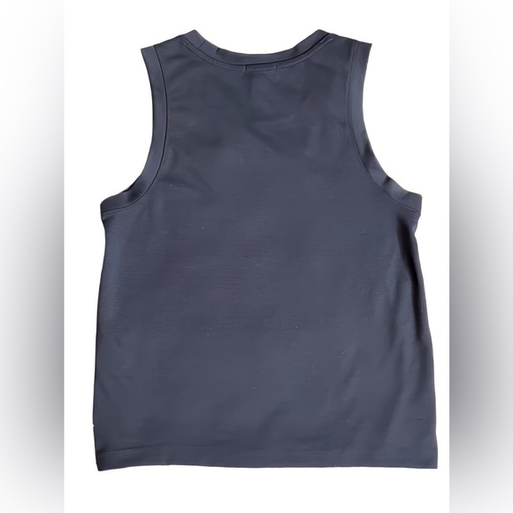 GAP Navy Blue Sleeveless Floral Lace Tank Top Inner Lining Women’s Sz Small - Picture 2 of 4